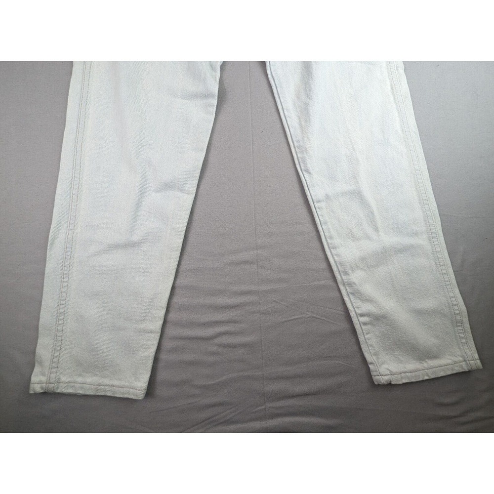 Bugle Boy Men's Jeans Size 29 x 32 Tapered Leg 90s Light Wash Denim Vintage NWT - Picture 4 of 16